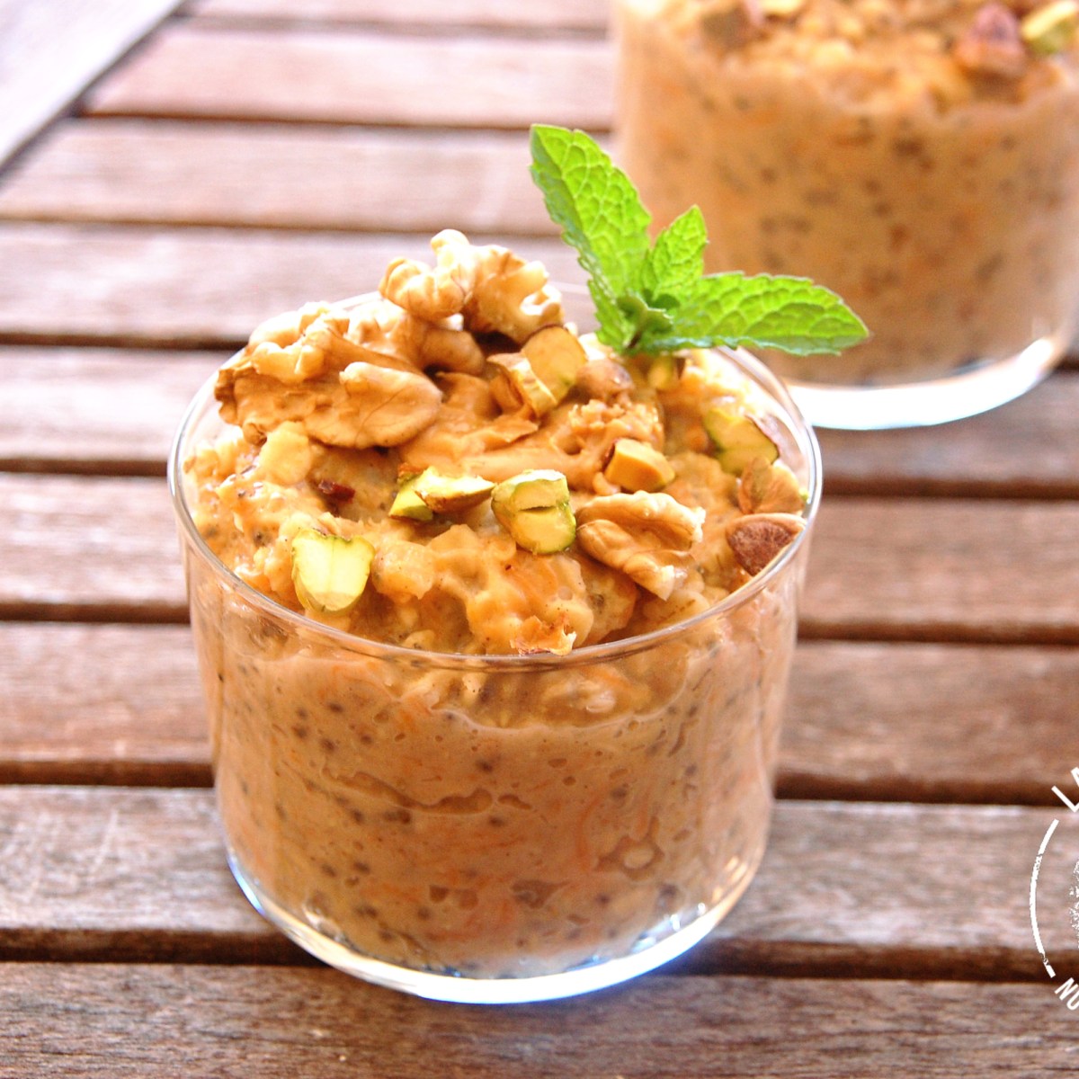 Papas de aveia com cenoura e&nbsp;especiarias