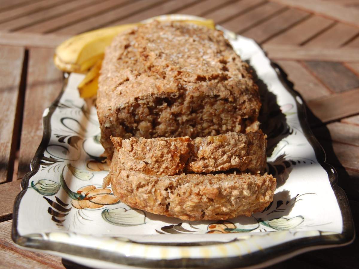 Pão de banana&nbsp;vegan