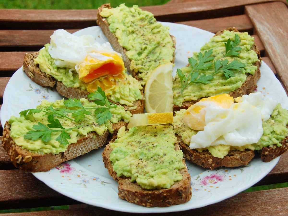 Tostas de abacate