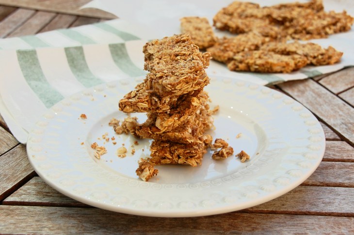 barritas de cereais vegan simples