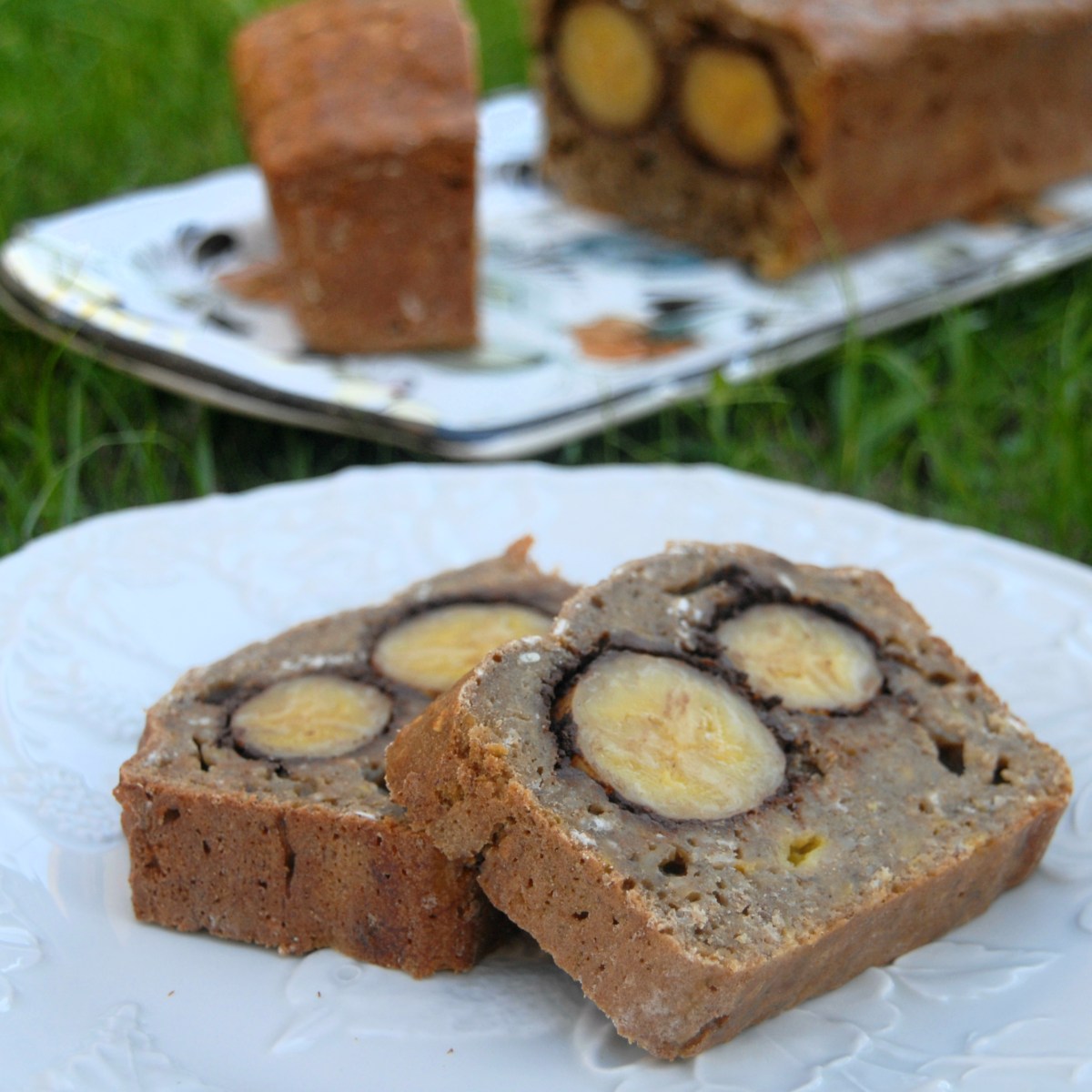 Bolo de banana e&nbsp;chocolate