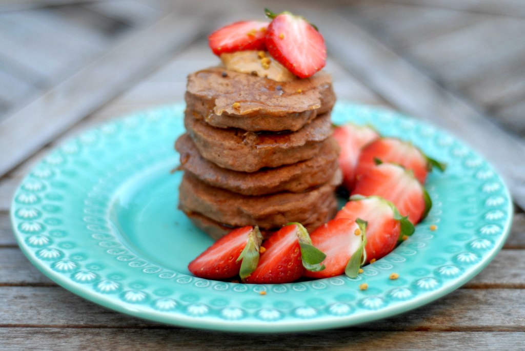 Panquecas de cacau fofas e&nbsp;gordas