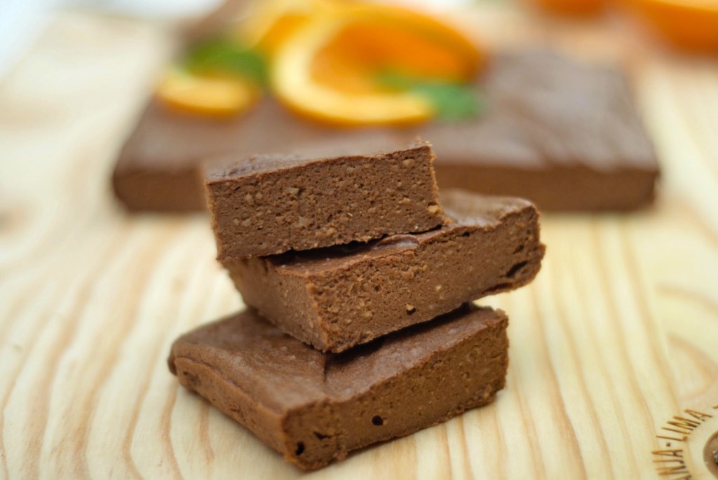 Brownie de inhame com cacau e&nbsp;café