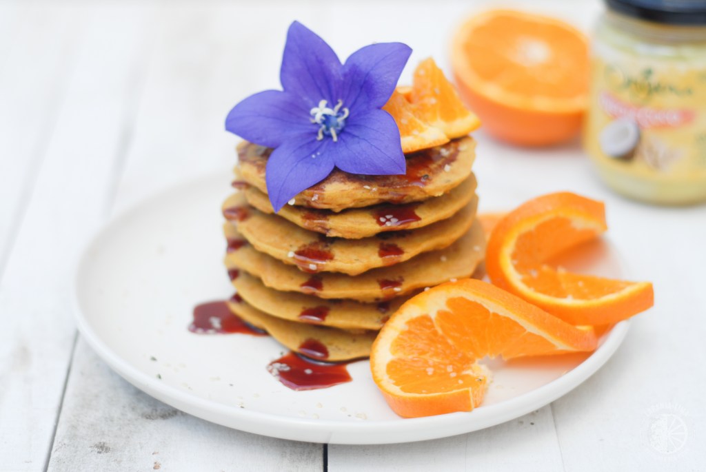Panquecas de cenoura e&nbsp;gengibre