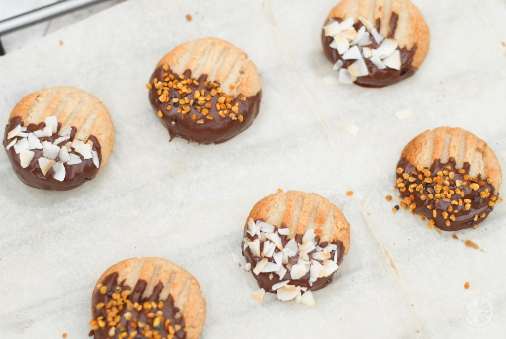 Bolachas crocantes de&nbsp;coco