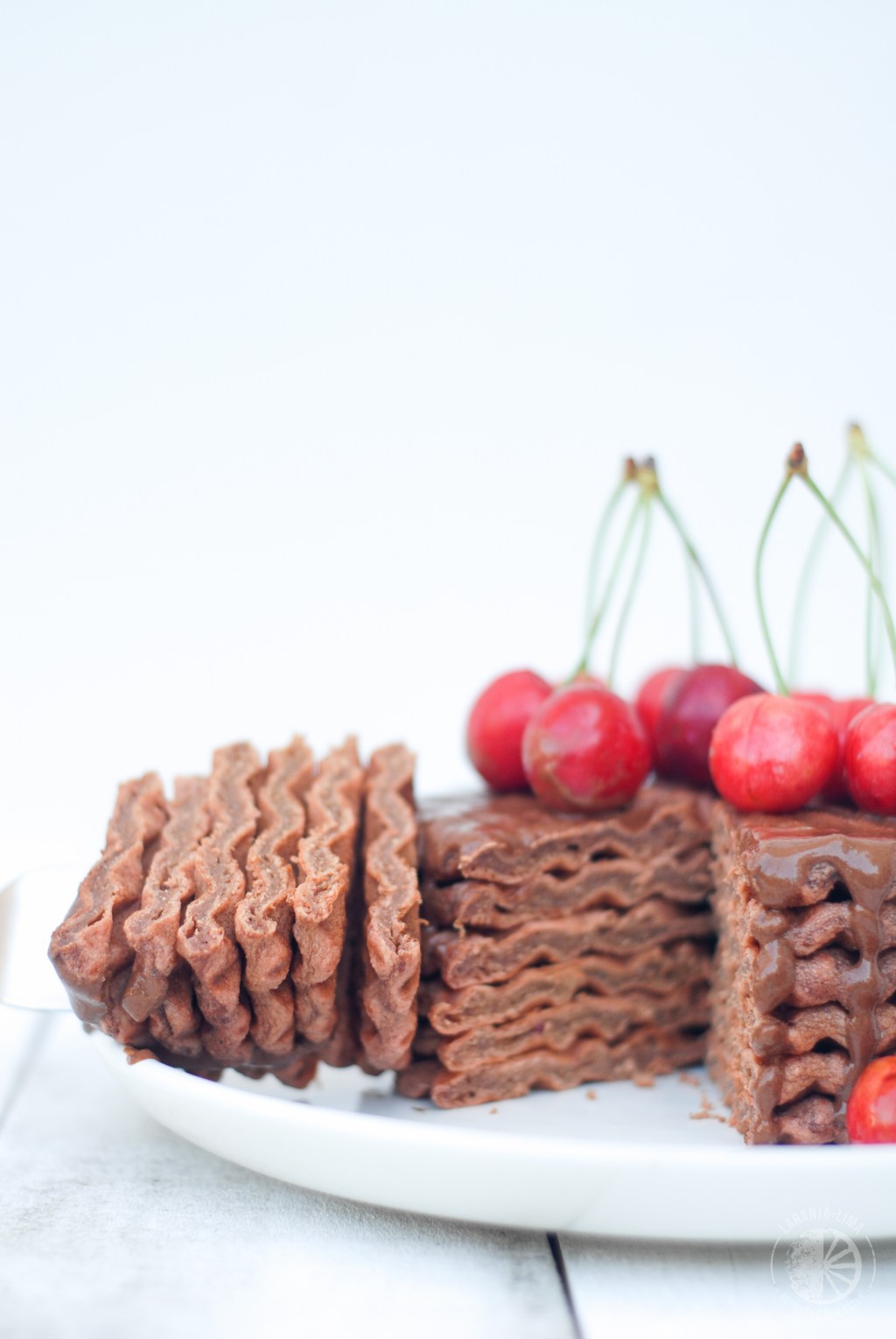 Waffles de beterraba