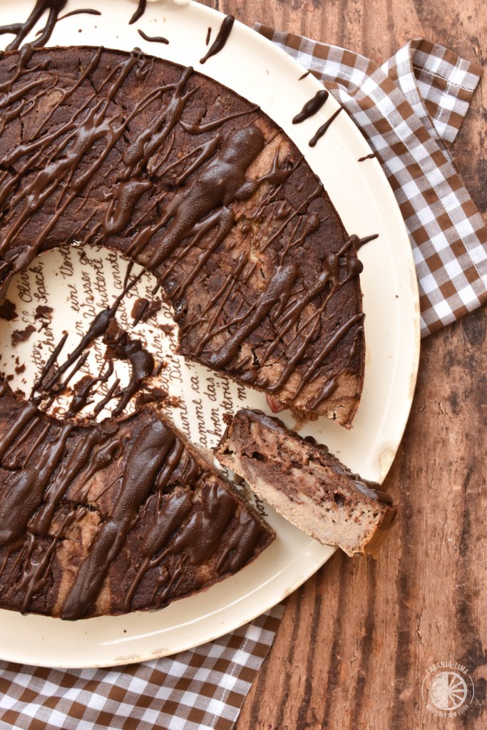receita de bolo de mármore vegan saudável