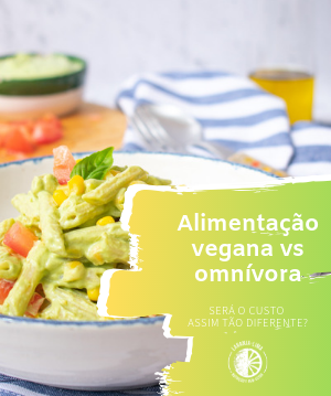 Alimentação vegana vs omnívora
