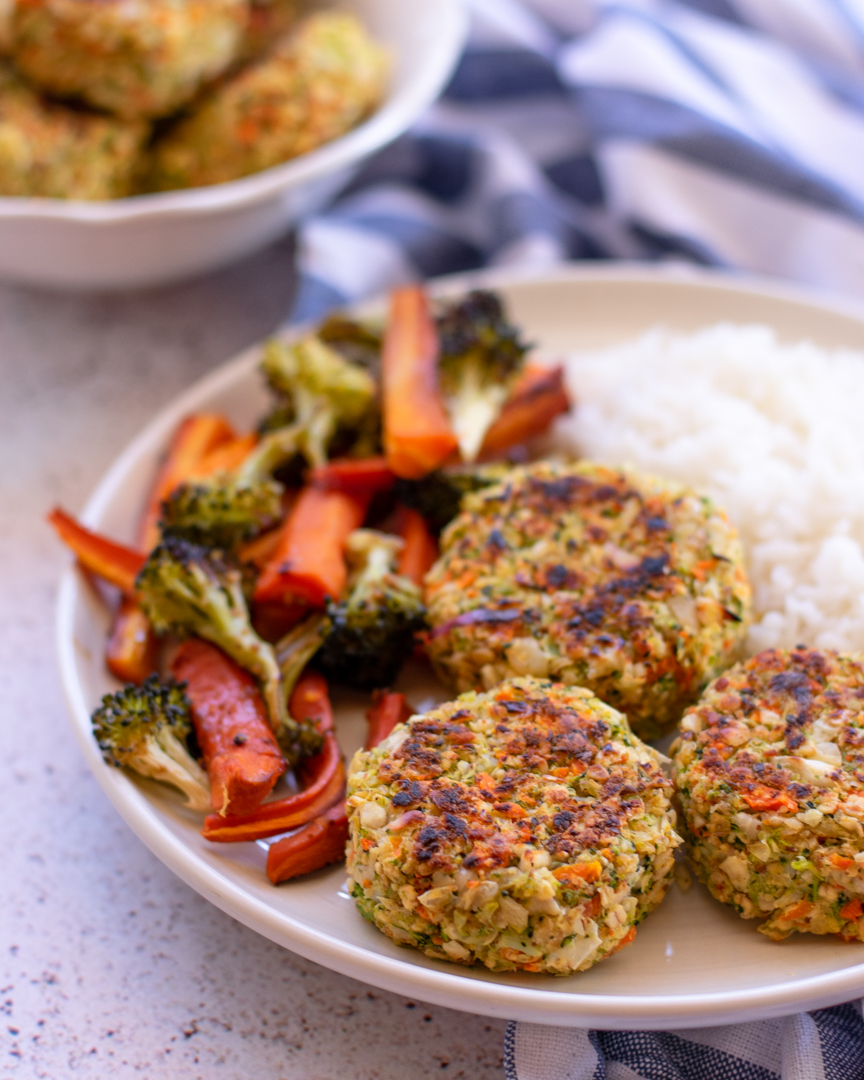 Pasteis de feijão e&nbsp;legumes
