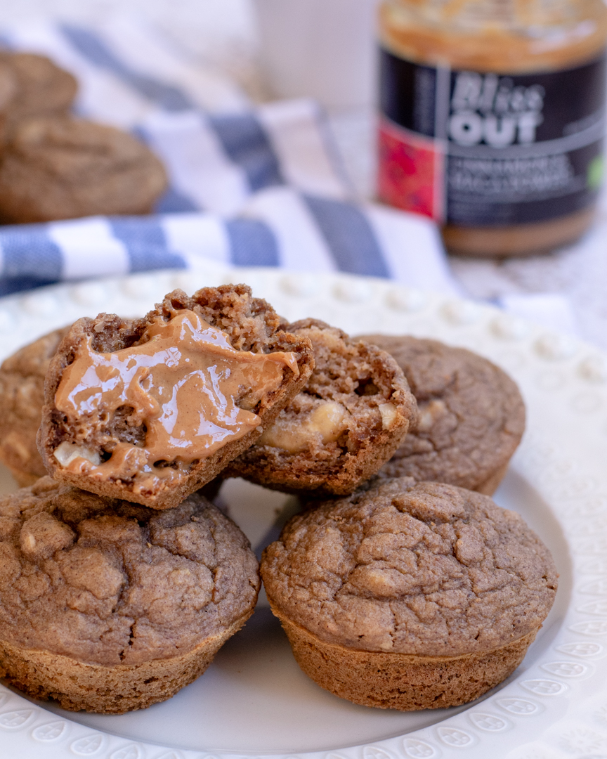 Muffins vegan de&nbsp;maçã