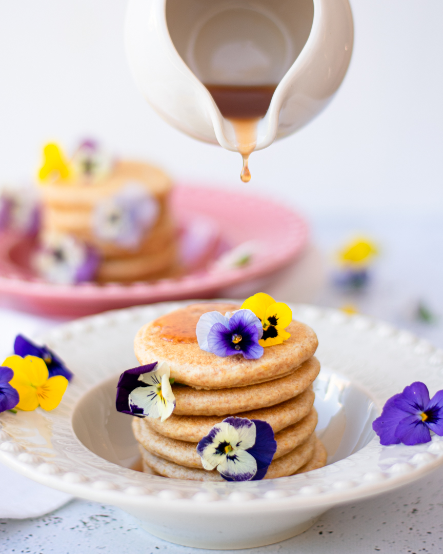 Panquecas de coco e&nbsp;laranja