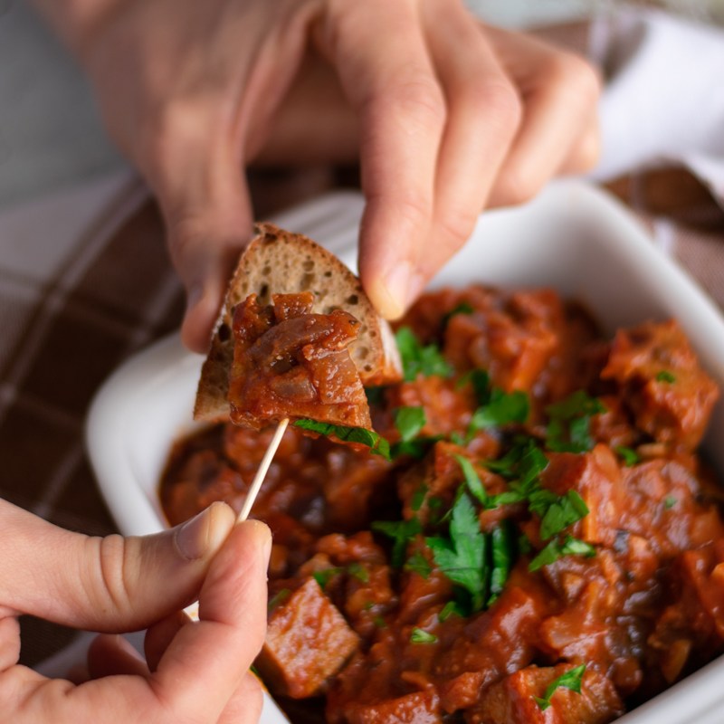 “Moelas” de seitan