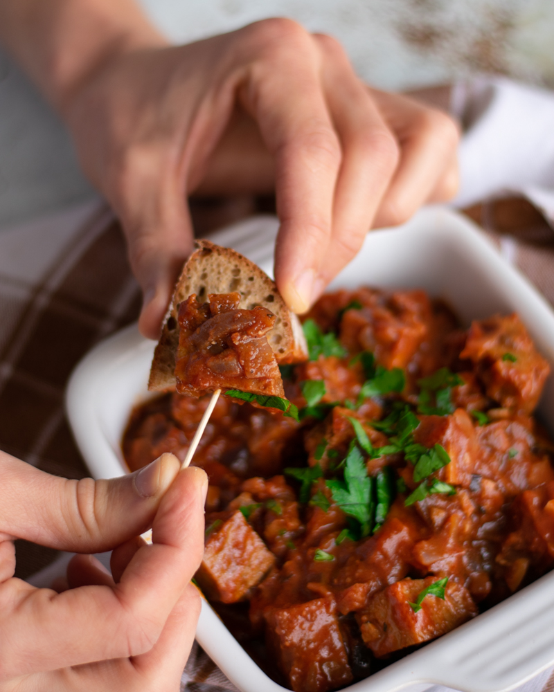 “Moelas” de seitan