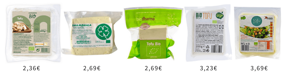 5 melhores marcas tofu Portugal