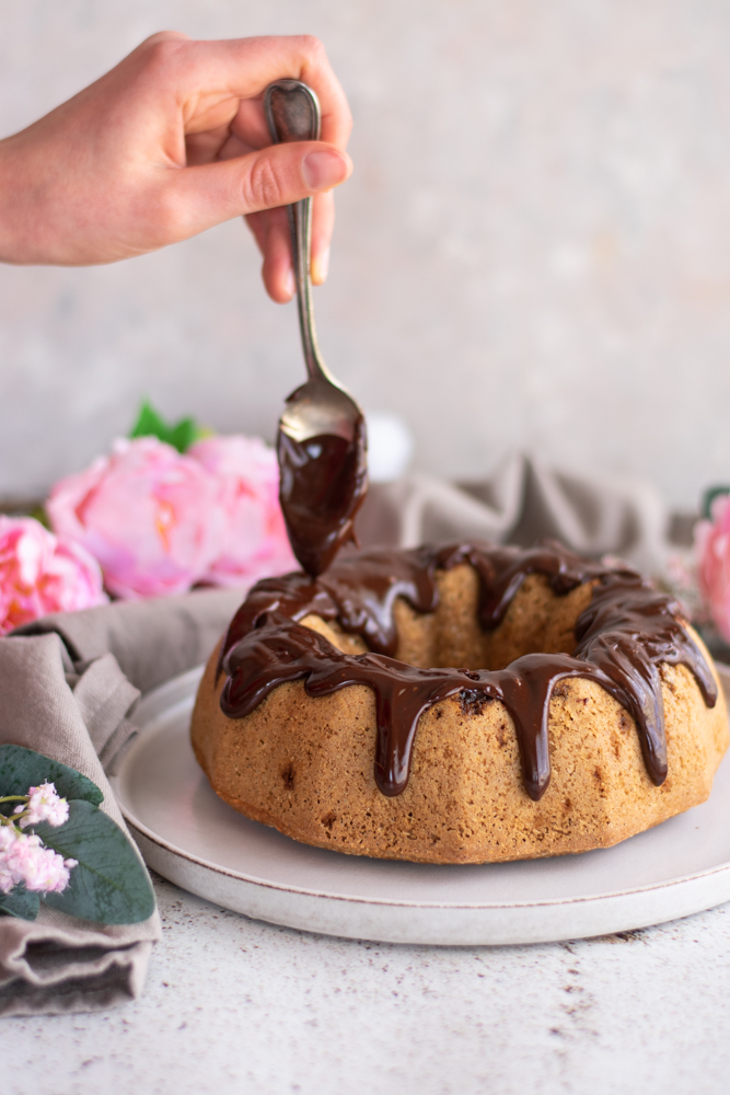 feliz dia da mae receita de bolo com cobertura de chocolate