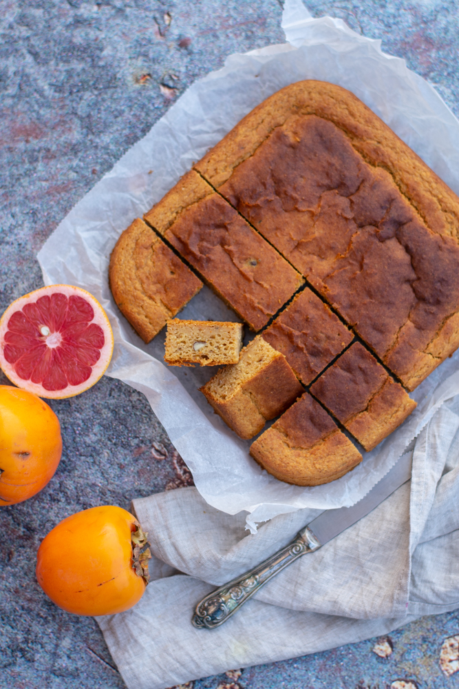 BOLO DE DIÓSPIRO E&nbsp;TORANJA