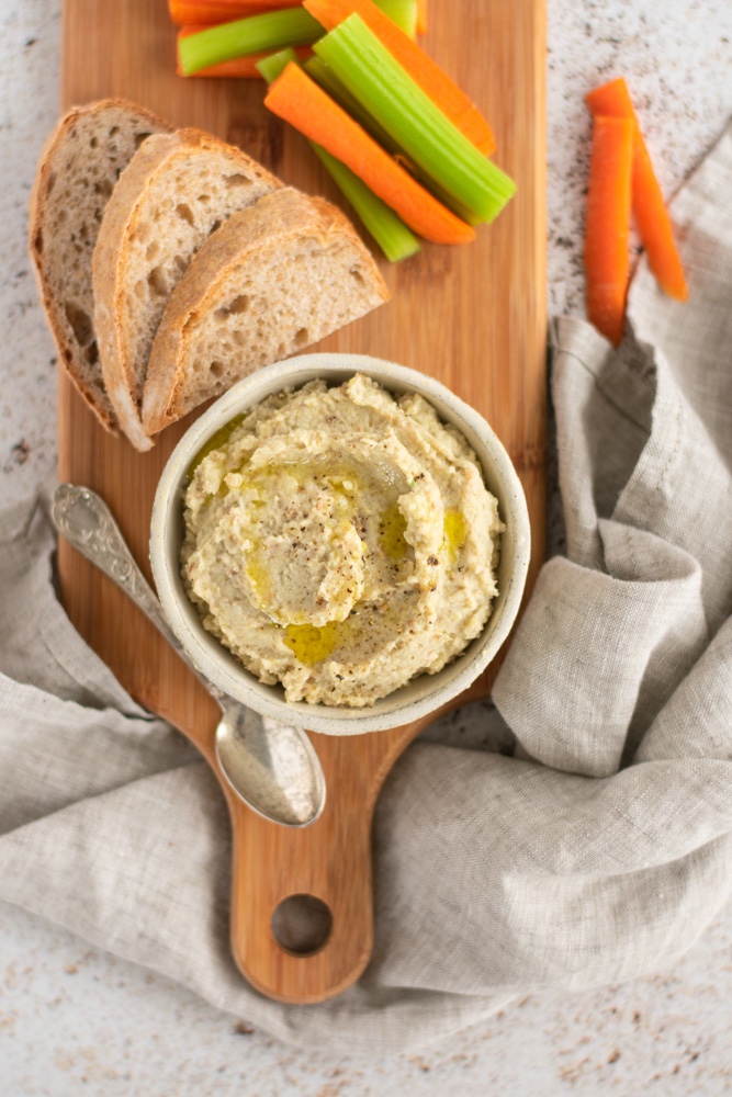 receita do livro vegetariano nas quatro estacoes da laranja-lima de pate de raiz de aipo e lentilhas