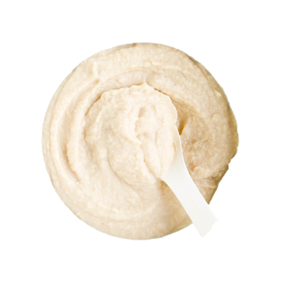 puré de feijão textura banana