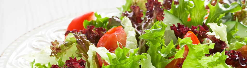 temperar a salada no prato
